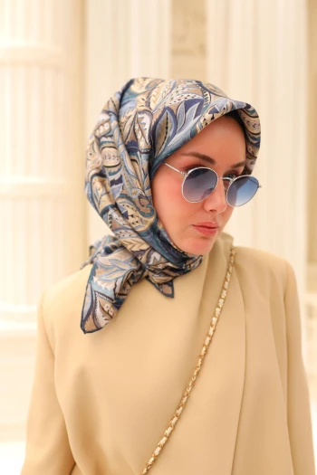 24 Silk Home Twill İpek Eşarp 11456