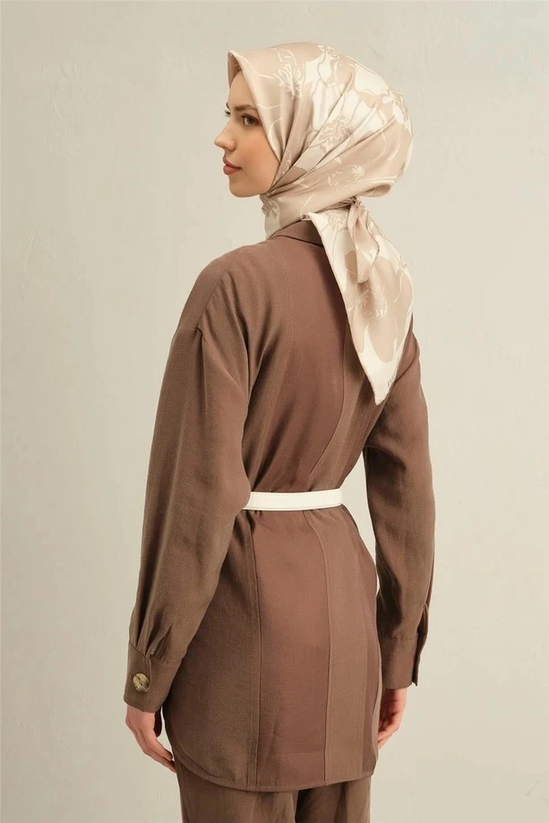 31 Armine Sura İpek Eşarp 9344D