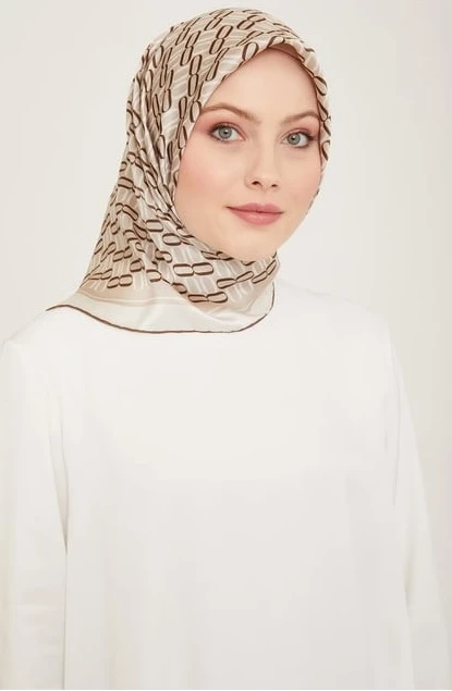 36 Armine Twill İpek Eşarp  9149D