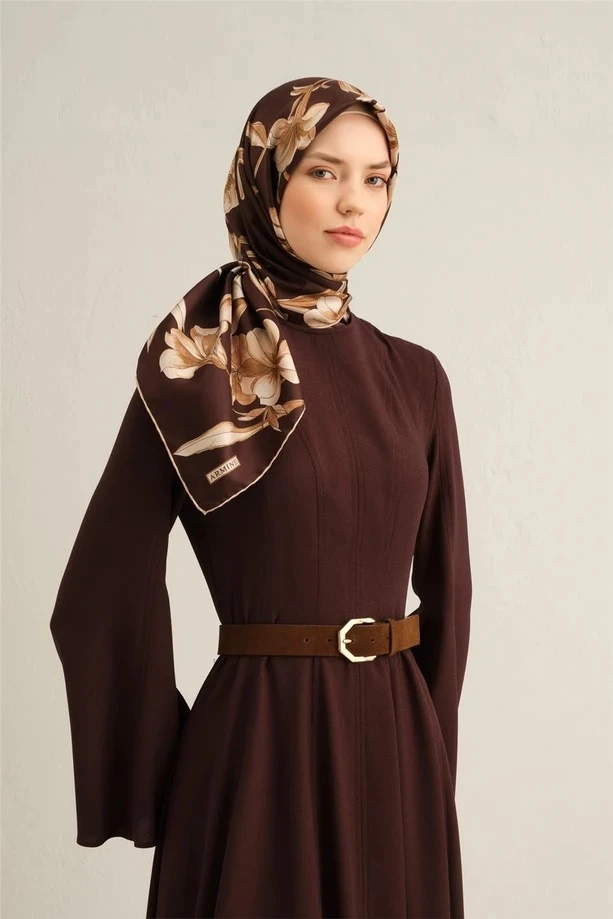 52 Armine Twill İpek Eşarp 9324D