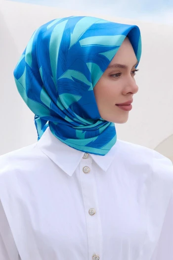 54 Belli Twill İpek Eşarp 4123D