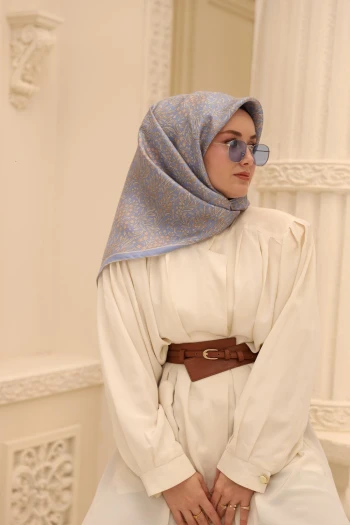 55 Silk Home Twill İpek Eşarp 11464