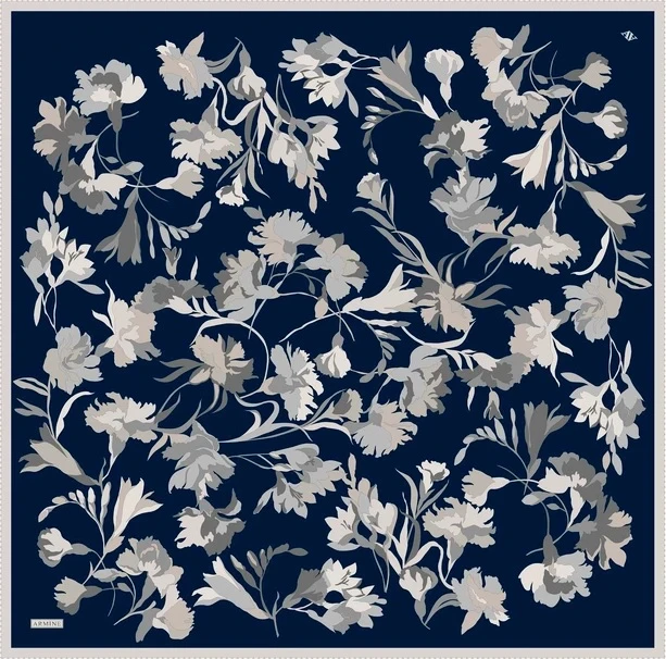 85 Armine Twill İpek Eşarp 9342D