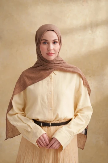 Vizon Armanda Müslin Şal 3351