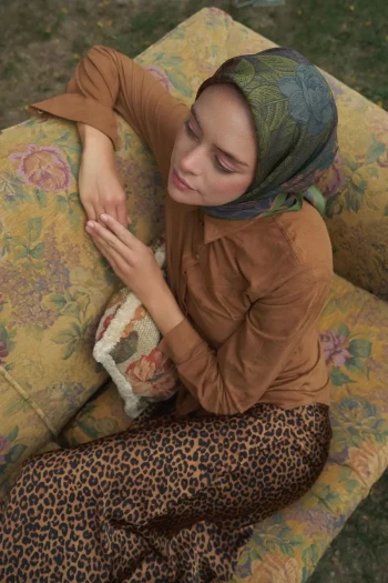 YEŞİL Ed Scarf Elysium Modal Eşarp