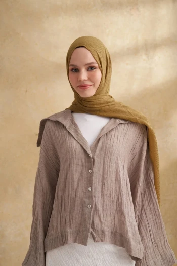 Zeytuni Armanda Müslin Şal 3351