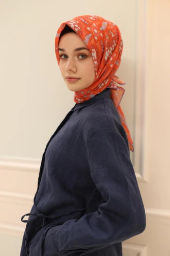 01 Silk Home Minik Desenler Soft Eşarp