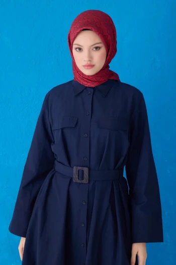 03 Belli Twill İpek Eşarp 4102D