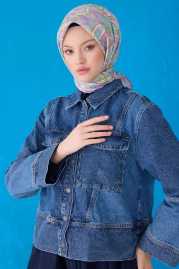 06 Belli Twill İpek Eşarp 4125D