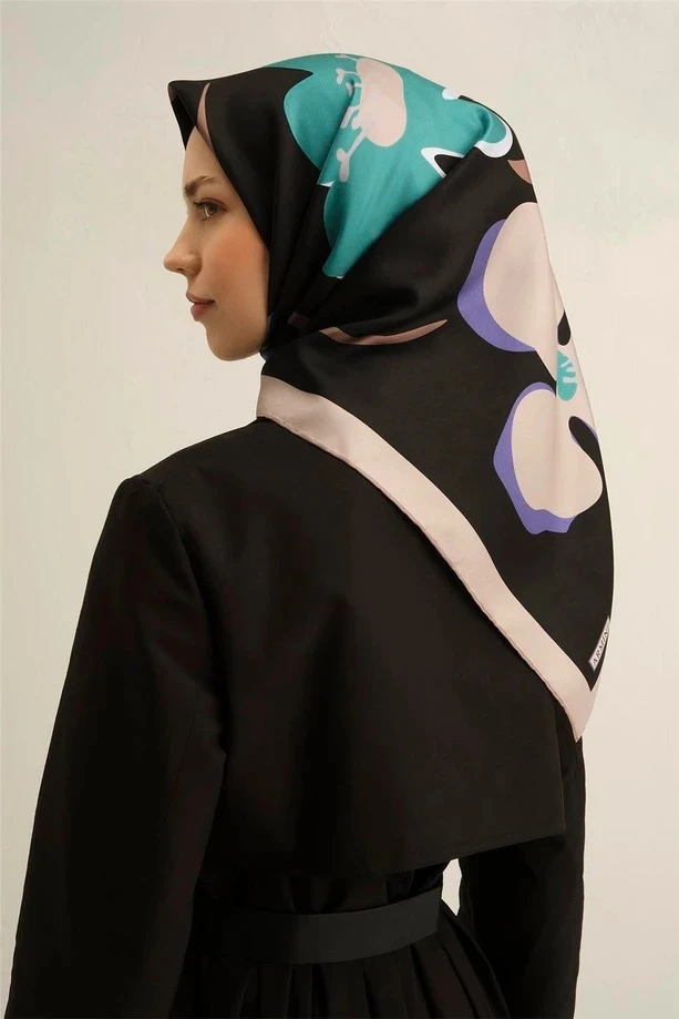 08 Armine Twill İpek Eşarp 9317D