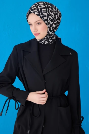 09 Belli Twill İpek Eşarp 4118D