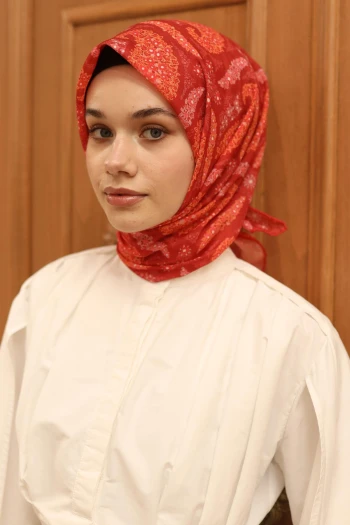 09 Silk Home Minik Desenler Soft Eşarp