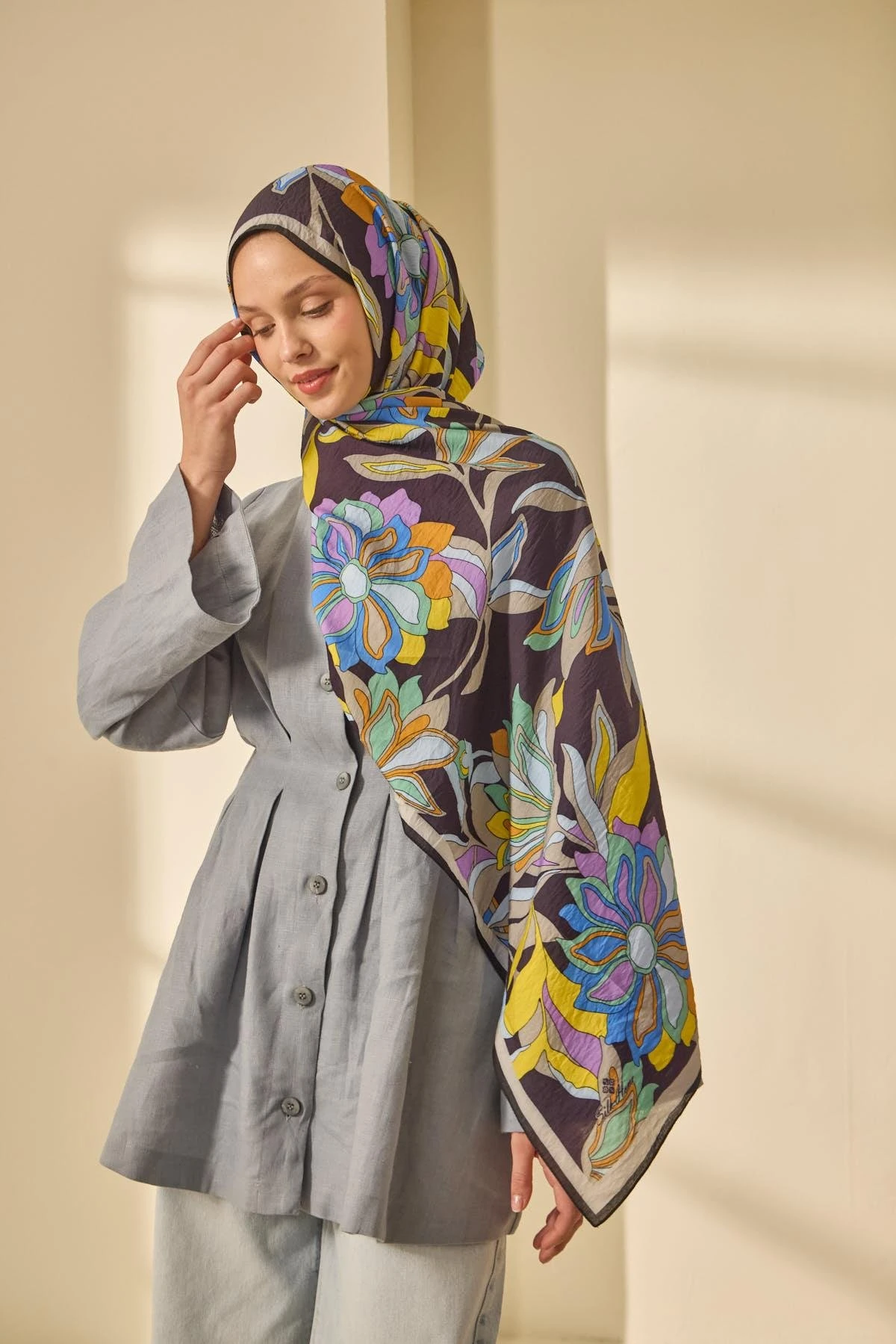 27 Silk Home Mayda Şal 81008