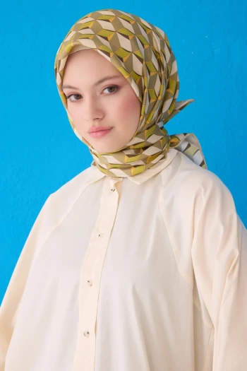 30 Belli Twill İpek Eşarp 4112D