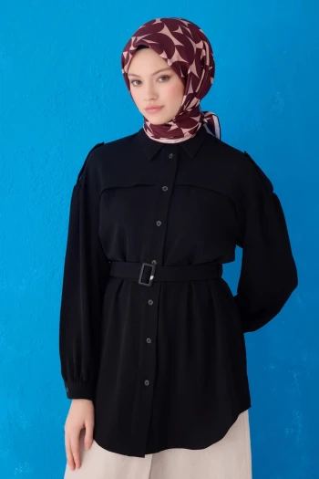 30 Belli Twill İpek Eşarp 4117D