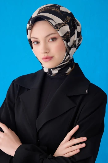 31 Belli Twill İpek Eşarp 4123D