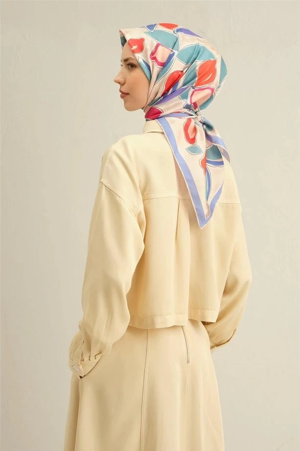35 Armine Twill İpek Eşarp 9314D