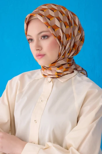 36 Belli Twill İpek Eşarp 4112D