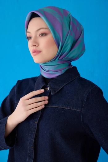 36 Belli Twill İpek Eşarp 4123D