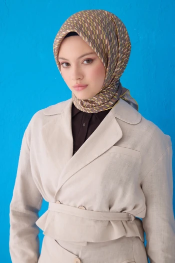 36 Belli Twill İpek Eşarp 4124D