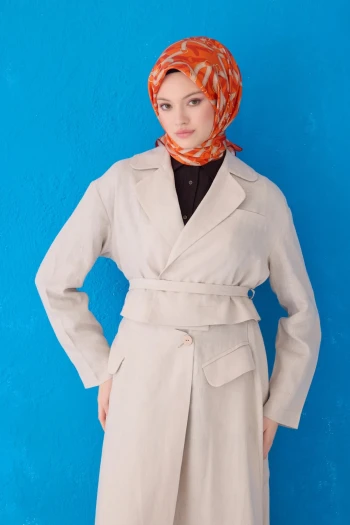 37 Belli Twill İpek Eşarp 4125D