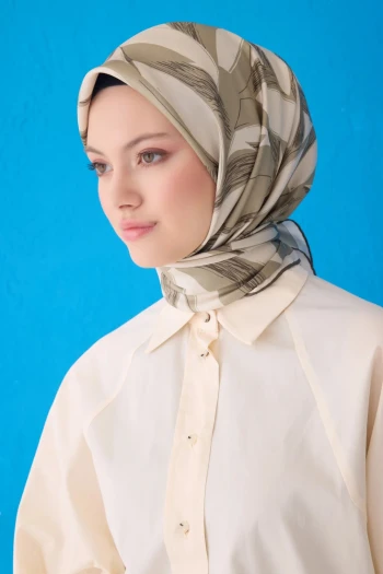 39 Belli Twill İpek Eşarp 4123D