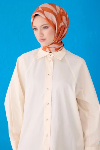 59 Belli Twill İpek Eşarp 4123D