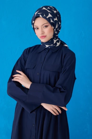 81 Belli Twill İpek Eşarp 4117D