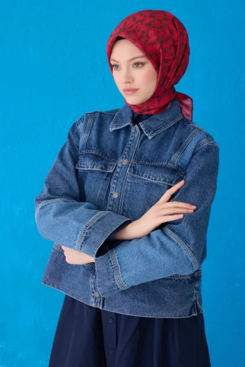 82 Belli Twill İpek Eşarp 4103D