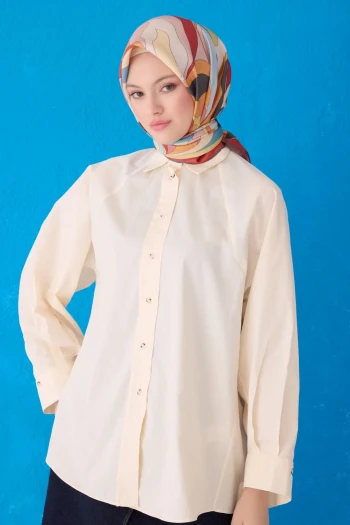 82 Belli Twill İpek Eşarp 4108D