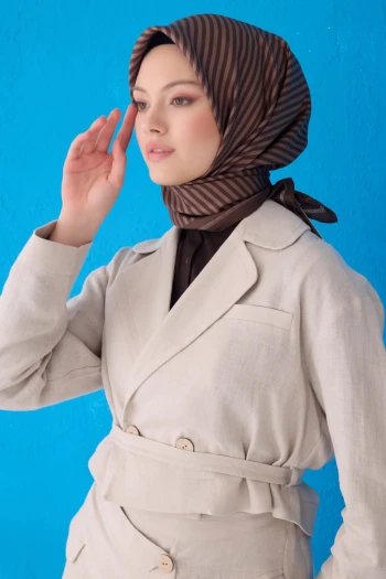 83 Belli Twill İpek Eşarp 4115D
