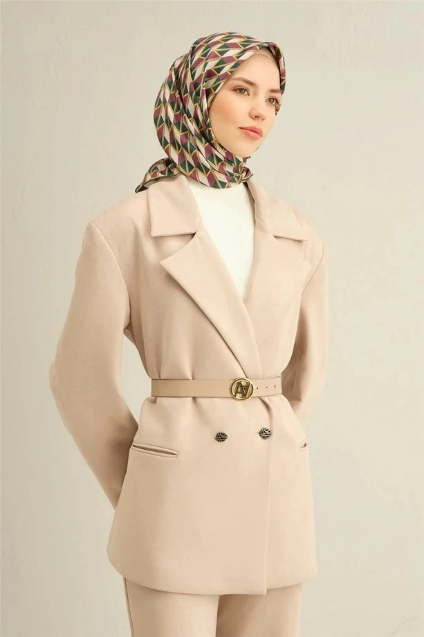 84 Armine Twill İpek Eşarp 9309D