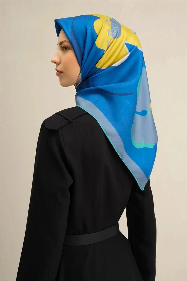 84 Armine Twill İpek Eşarp 9317D