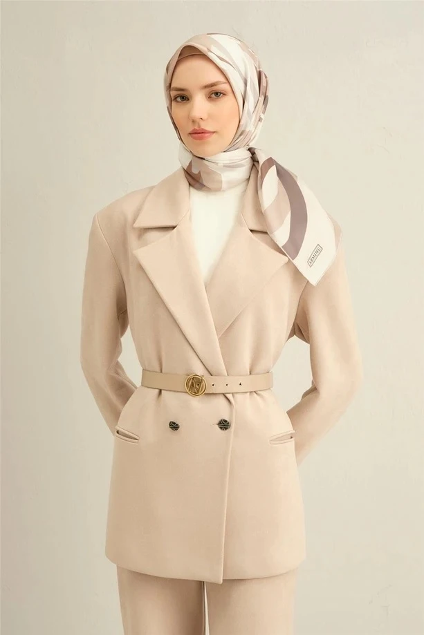 86 Armine Twill İpek Eşarp 9328D