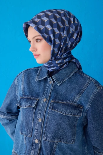 86 Belli Twill İpek Eşarp 4112D