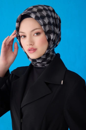 87 Belli Twill İpek Eşarp 4112D