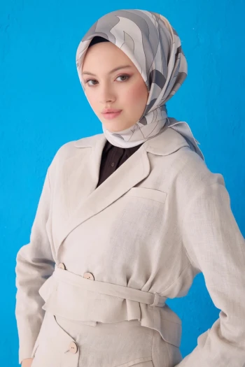 89 Belli Twill İpek Eşarp 4108D