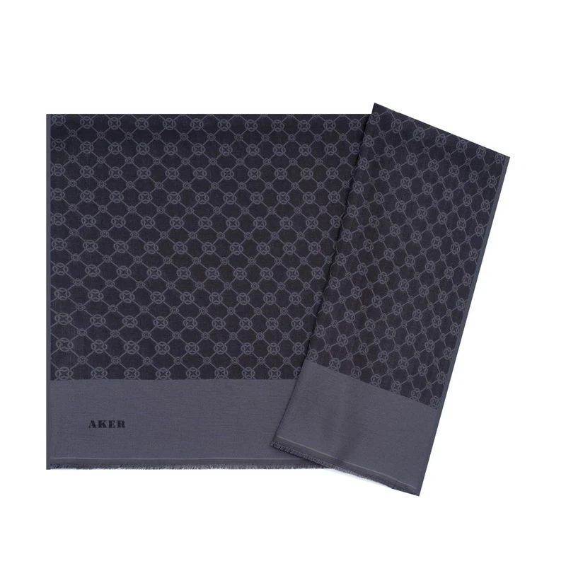 913 Aker Elegance Monogram Şal 1090100