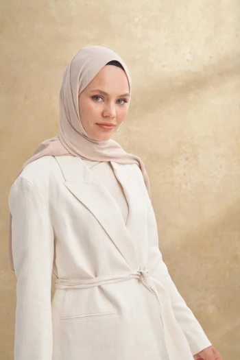 BEJ Armanda Barok Desen Şal 3357