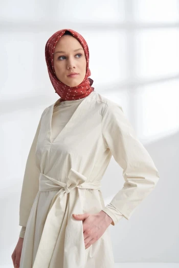 BORDO Armanda Twill İpek Eşarp 4306