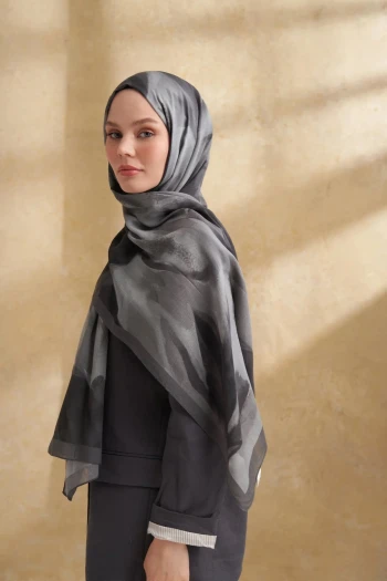 Füme Armanda Modal Pamuk Şal 3381