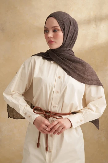 Füme Armanda Müslin Şal 3351