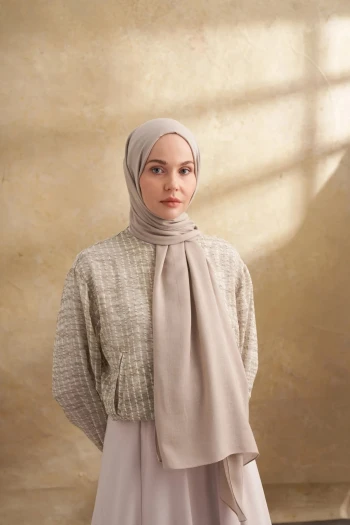 Kum Beji Armanda Pamuk Modal Aden Desen Şal 3355