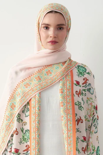 Pudra Carell Pearl Monogram Floş Şal