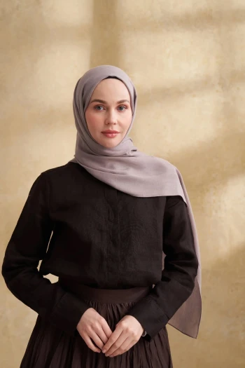 Vizon Armanda Pamuk Modal Aden Desen Şal 3355