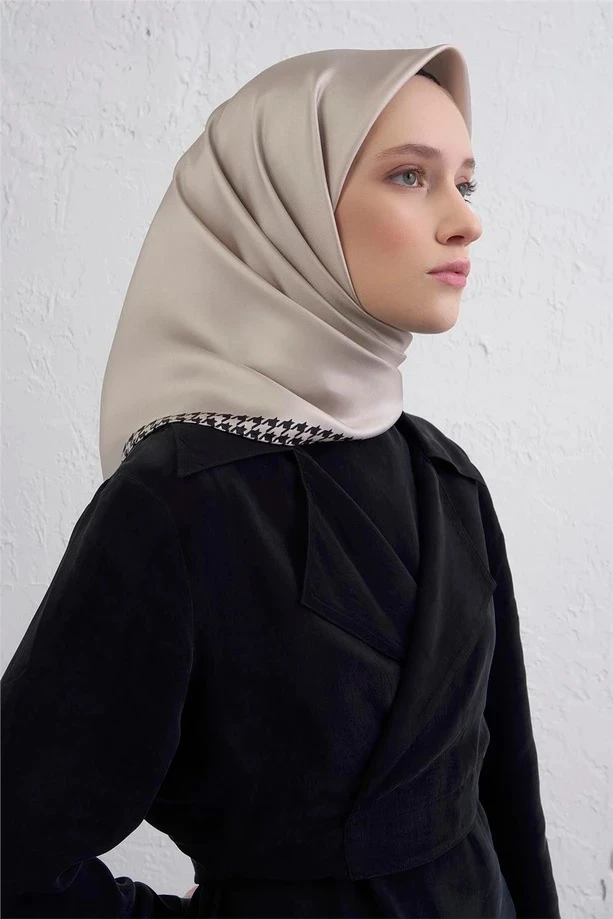 01 Armine Twill İpek Eşarp 9443D