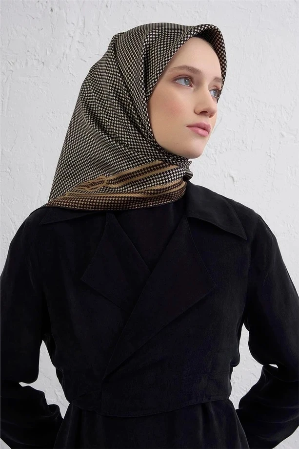 02 Armine Twill İpek Eşarp 9404D