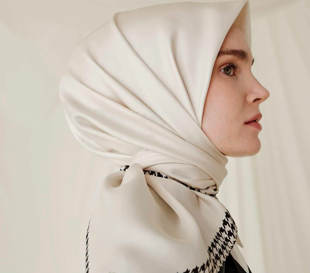 02 Armine Twill İpek Eşarp 9443D