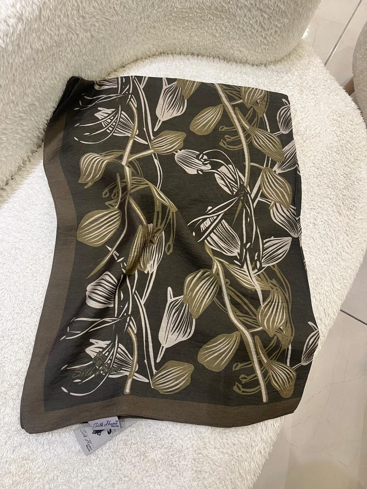 02 Silk Home Su Lalesi Mayda Şal