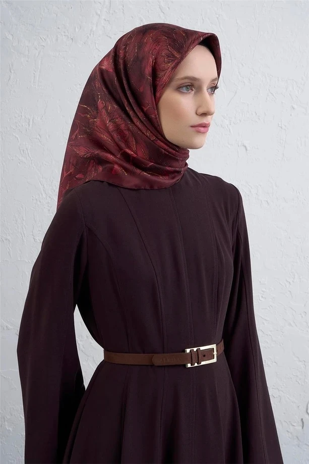 03 Armine Twill İpek Eşarp 9409D